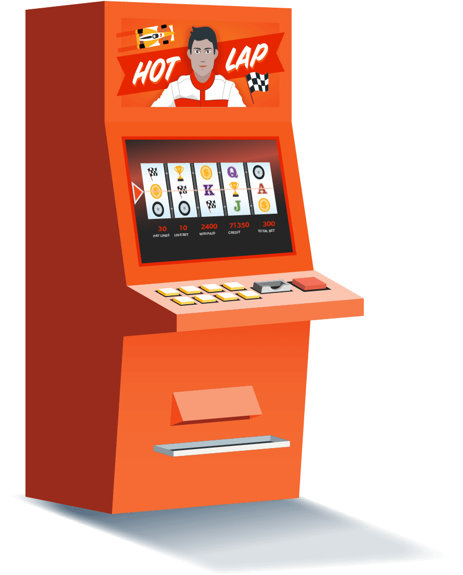 Pokie machine - racing